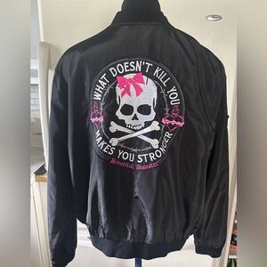 Women’s Beautiful Disaster Satin Jacket